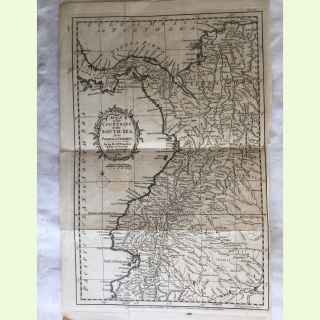 Map of the Countries onthe South Sea from Panama to Guayquil.For the Rev. D. Robertson's History of America.