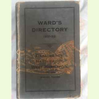 Ward's Directory of Darlington, Hartlepool, West Harlepool, Middlesbrough and Stockton.