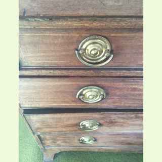 Georgian Mahogany Marquetry  Bureau...