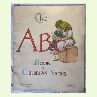 ABC of children's names.