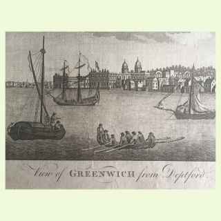View of Greenwich from Deptford.