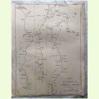 A Plan of the canal from the Trent to the Mersey.