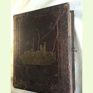 Photograph Album with Musical Box .(The Balmoral Album).