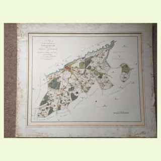 A Map of the Hundreds of Downhamford, and of Bridge and Petham; with the City and County of the City of Canterbury, and the Libe